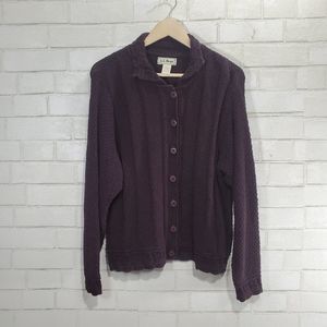 LL Bean vintage purple sweater